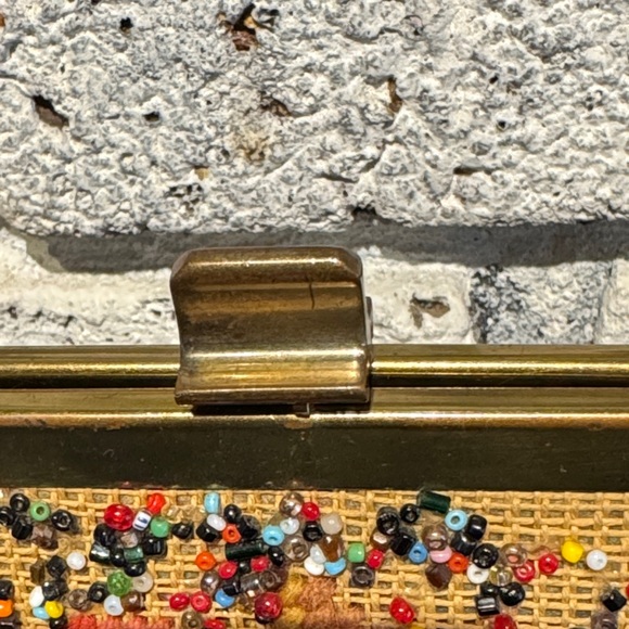 Vintage Beaded Souré Bag New York - Picture 8 of 10